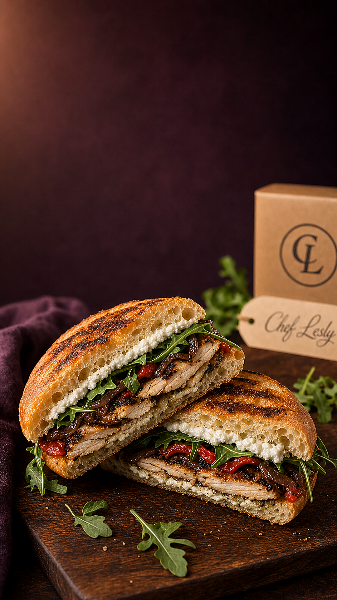 The El Jefe — premium prime rib platter, thinly sliced with provolone, caramelized onion and arugula